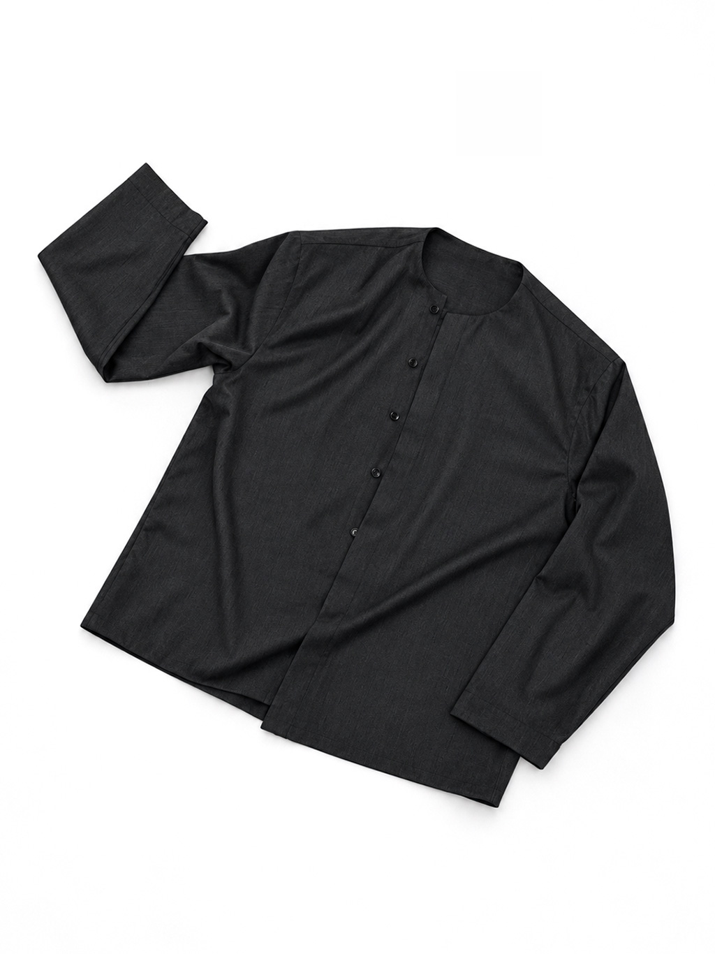 Haiden - Camicia in twill di lana